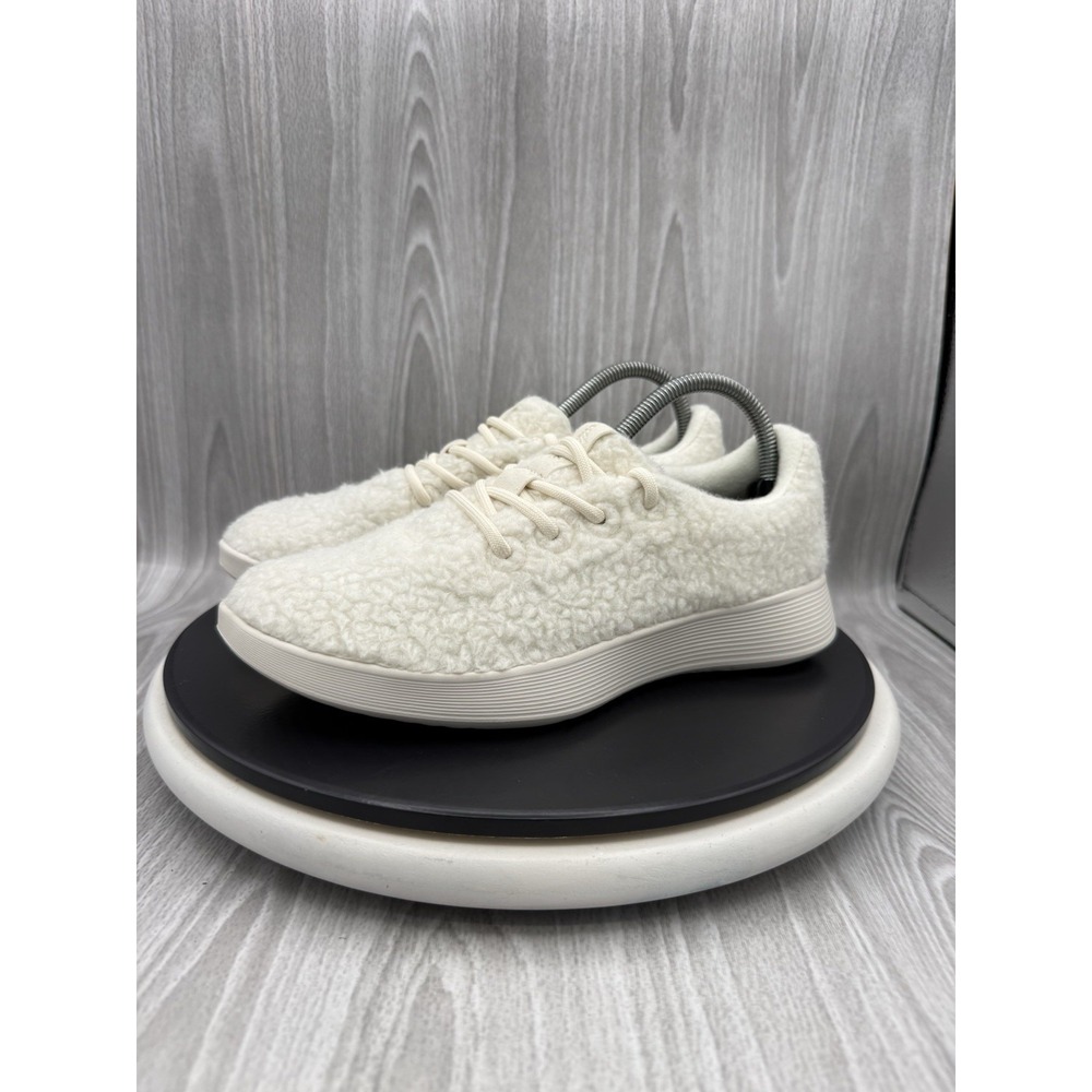 Allbirds Wool Runner NZ Fluff Womens Size 8 Natural White Shoes Sneakers NEW